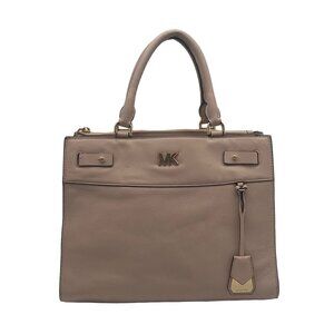 Michael Kors Reagan Soft Pink Leather Satchel